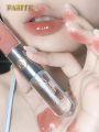 2 in1 Mirror Glossy Lipstick Women Girls Non-Fading Long Lasting Transparent Double Headed Lip Gloss Moisturizing Makeup. 