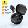 BASEUS Encok WM01 Wireless Earbuds - TWS Bluetooth Earphones - Deep Bass Sound Waterproof Mini Sports Earphones for iOS/Android Headphones. 