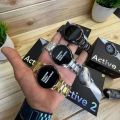 Samsung Active 2 Smart Watch with Dual Straps Metal Chain and Silicon Round Dial Smart Watch BT Calling Feature Sports Function Health Measure Steel Body Ultra 2 T900 Ultra D900 7 Strap Smartwatch The Shopefy. 