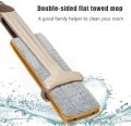 KLING Flat 360 Spin Mop Double Side with Automatic Squeeze for Multiuse Home Cleaning - Self Wringing Double Sided Lazy Mop. 