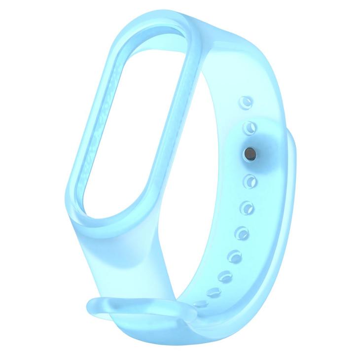 Translucent Band Soft TPU Replacement Sport Band For Millet Bracelet 4 Translucent ...