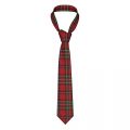 Scottish Stripes Pattern Unisex Neckties Skinny Polyester 8 cm Narrow Neck Ties for Men Suits Accessories Gravatas Gift. 