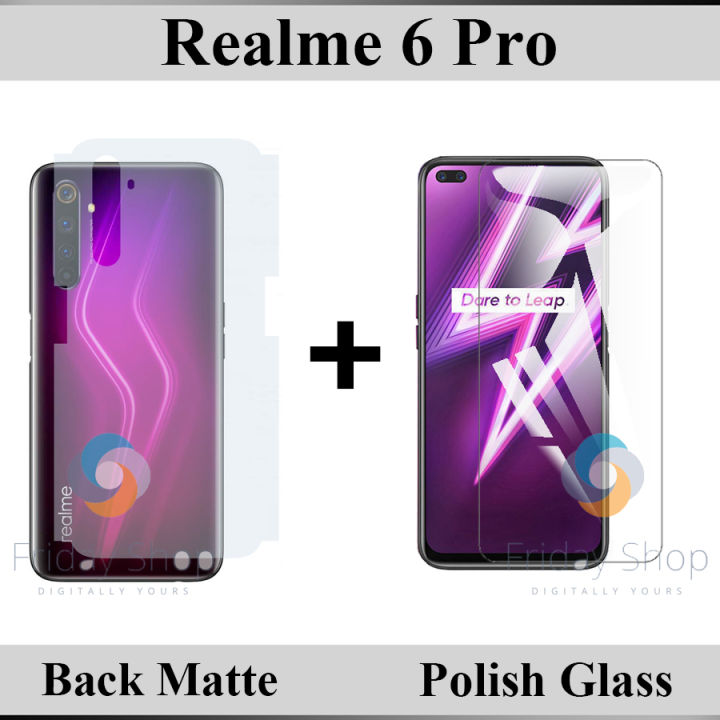 Realme%206%20Pro%20Tempered%20Glass%20Screen%20Protector%20Polish%20Glass%20+%20Back%20Matte%20Protector%20Soft%20Skin%20Sheet%20Soft%20Film%20Protector%20For%20Realme%206%20Pro%20-%20Image%207