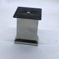Table counter leg silver 3 inch. 
