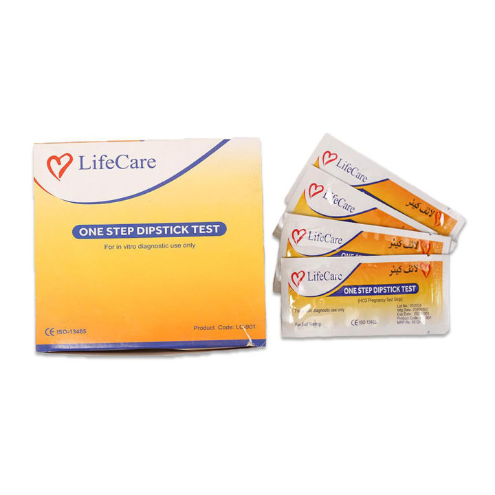 LifeCare Test Strips Home Pregnancy_Test Kit Strips - 5 pcs