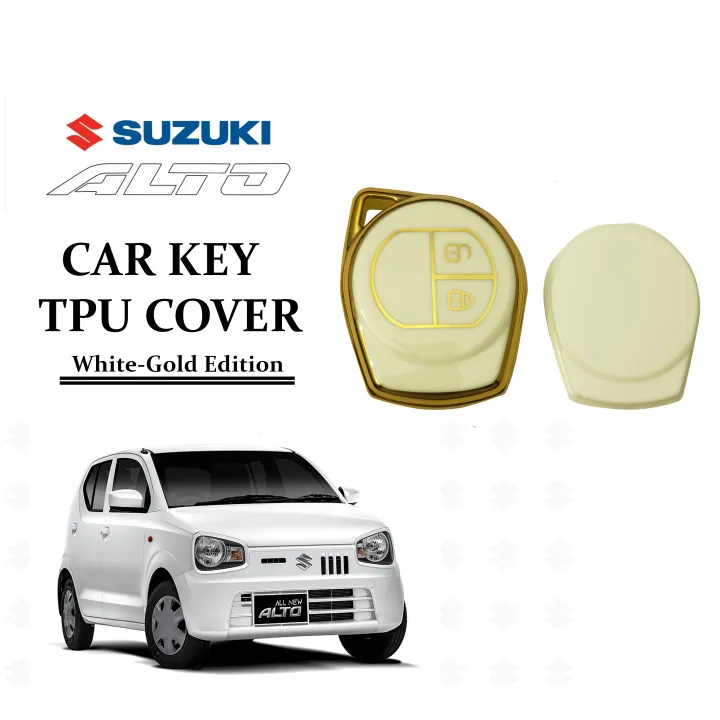 Suzuki%20Alto%20/%20Wagon%20R%20/%20CULTUS%20Remote%20key%20%20TPU%20cover%20White-Gold%20%201piece%20-%20Image%208