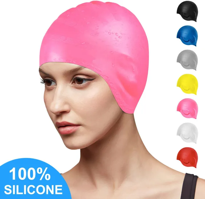 %E3%80%90Footprint%E3%80%91%20Swimming%20Cap,%20Silicone%20Swim%20Cap%20For%20Women%20Men,%20Durable%20Non-Slip%20Waterproof%20Swim%20Cap%20Protect%20Ears,%20Long%20Hair%20For%20Adults,%20Older%20Kids,%20Boys%20And%20Girls%20-%20Image%208