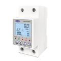TOMZN 63A WiFi TUYA/Smartlife APP, Reclosable Backlight LCD Energy Meter Timer with Voltage Amper Leakage Protection for solar inverter. 