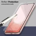 Whitestone [Dome Glass] For Samsung Galaxy S22 Plus Tempered Glass Screen Protector - Liquid Dispersion Tech - Single without UV. 