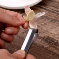 1/2Pcs Quick Garlic Peeling Tongs Stainless Steel Peeler Tongs Creative Kitchen Tool Home Accessory. 