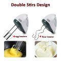 Electric Egg Beater Machine Hand Mixer Handheld Mixer For Cake Cake , Cream , Egg Mixer , Flour Beater , Whisk Mixer , Food Mixer Hand Blender Cake Baking Tool Genuine Kitchen Accessories Dough Hooks 7 Speed Hand Held Mixer Beater. 