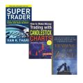 Trading In The Zone By Mark douglas Super Trader By Van Tharp How to Make Money Trading with Candlestick Charts by Balkrishna M. Sadekar 3 Books Set [Books Been]. 