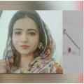 Pure Silver (chandi) Straight Wire Zero (dot) Size Nose Pin with Multiple-colors Stones For Women. 