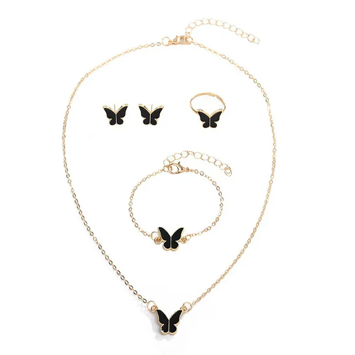 1Set%20Fashion%20Exquisite%20Simple%20Versatile%20Butterfly%20Necklace%20Bracelet%20Earrings%20Ring%20For%20Women%20Girls%20Wedding%20Party%20Jewelry%20Set%20Gift%20BYJ%20-%20Image%204