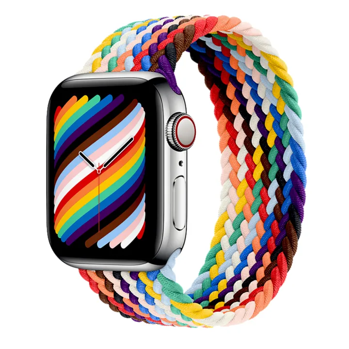 2022%20%20Black%20Unity%20%20Official%20colorful%20Braided%20Nylon%20Elastic%20Solo%20Loop%20Compatible%20with%20i%20%20Watch%207%20SE%206%20Strap%2041mm%2045mm%20%2044mm%2040mm%20watchband%20for%20I%20Watch%20Serie%205%204%203%20Belt%20Bracelet%2038mm%2042mm%20-%20Image%203