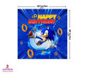 Sonic Birthday Backdrop / Birthday backdrop.. 