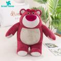 Green Home Bear Plush Toy Soft Stuffed Animal Lotso Plush Pillow Ornament. 