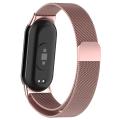 Nexvora Applicable to Xiaomi Mi Band 8 Milan strap xiaomi smart band8 magnetic loop strap. 