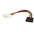 Male-To-Female 4Pin-To-15Pin SATA Power Cables Connector For Hard Drive. 