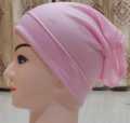 Pack of 3 plain Head scarf inner hijab cap-Muslim hijab cap-Women Islamic underscarf hijab cap in multi colors. 