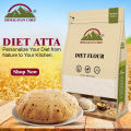 Himalayan Chef Diet Flour (Diet Atta) - 10 LBS (4.5KG) | Weight loss Flour. 