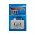 Audio Cassette Head Cleaner & Demagnetizer for Car Home Cassette Players. 