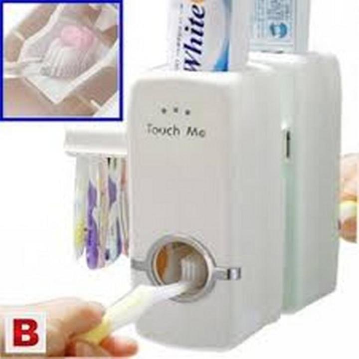 Toothbrush Holder Cute Minions Wash Set Automatic Toothpaste Dispenser
