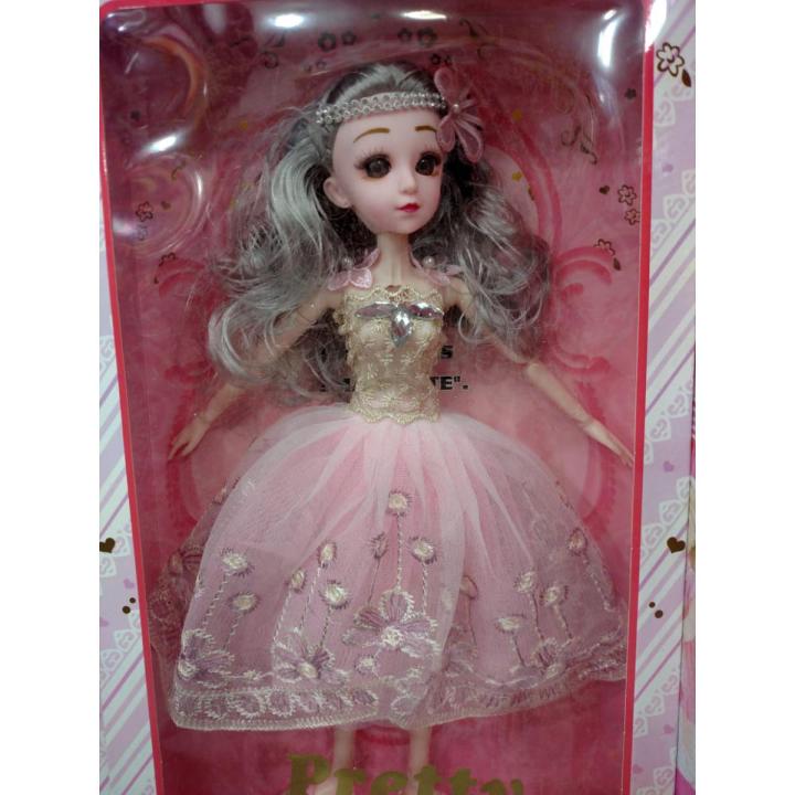 Pretty Girl Fashion Doll With Moveable Body Parts Doll For Girls
