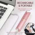 Portable Lipstick Shaped Rechargeable Flawless Hair Remover For Women Painless And Effective Facial Hair Removal Home Razor Shaver Tool. 