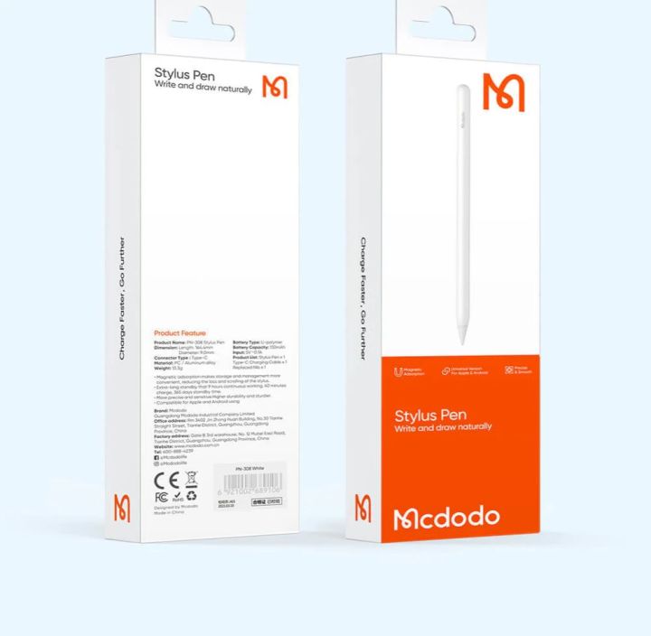 Mcdodo Stylus Pen (Apple & Android Universal Version – PN-3080)