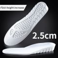 2022 Invisiable Height Increase Insoles for Feet Breathable Elevator Height Increase Templates Insoles for Women Men Shoes Pads. 