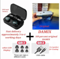M10 TWS Bluetooth 5.3 Earbuds Original M10 Damix Earbuds Headphones LED Display Wireless Earphones With Microphone 9D Stereo Sports Water proof Earbuds Headsets. 