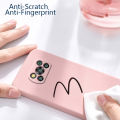 Biruiqu For Xiaomi Pocophone X3 NFC Xiaomi Poco X3 Pro Case Liquid Silicone Soft Gel Rubber Shockproof Cover. 