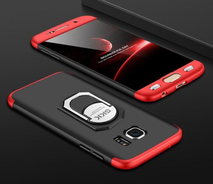 Samsung%20Galaxy%20S7%20edge%20GKK"Full%20Coverage%20360%20Protection%20Mobile%20Phone%20Back%20Cover%20Case%20-%20With%20Ring%20Holder%20-%20Image%203