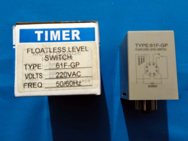 Timer Floatless Level Switch 61F-GP 220V A/C | Water Level Control ...