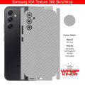 Samsung Galaxy A54 Skin/Wrap 360 Protection Sheet/ Carbon fiber/ Matte/ Transparent/ Lamination Back And Sides Included Camera Skin. 