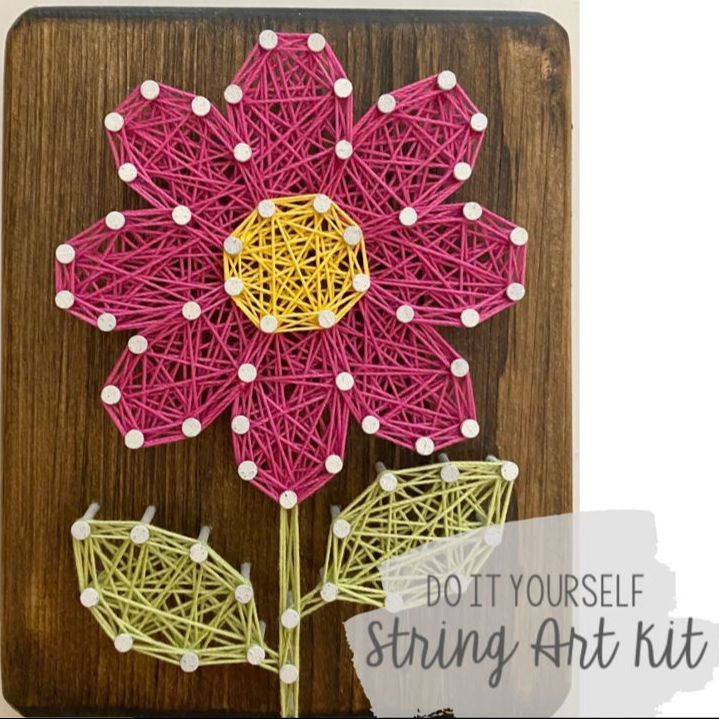 DIY%20String%20Art%20Creative%20Kit%20"Flower"%20-%20Size%204x6%20Inches%20-%20Image%204