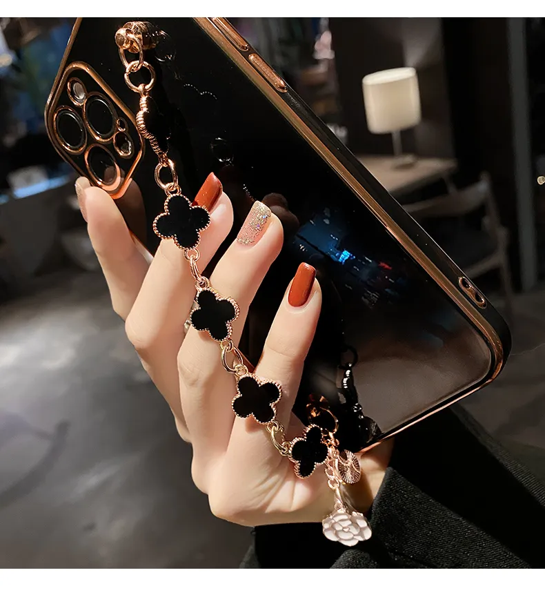 For Samsung Galaxy A20 A30 Back Cover with Lucky Clover