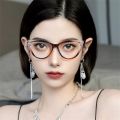 Retro Transparent Frame Anti-UV Blue Rays Glasses Ultra-light PC Computer Goggles Vision Care Eyeglasses Women Girls. 