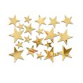 15Pcs/ 30 Pcs/ 45 Pcs/60 Pieces 3D DIY Mirror Stars Wall Decoration for TV Background Bedroom Door Freezer Home Decor Acrylic Decoration. 