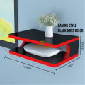 2 Layers Wall Mounted Shelf For Wifi Router, Phone, Decorative Items Book Shelf Storage shelves Quran-Shelf. 