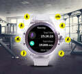 A.P Luxury Designer Collection Smart watch | Designer Collection | 1.46' large HD screen | Crystal | Bluetooth Calling l 100+ Sports Modes. 