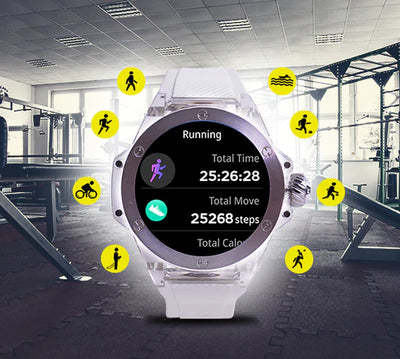 A.P Luxury Designer Collection Smart watch | Designer Collection | 1.46' large HD screen | Crystal | Bluetooth Calling l 100+ Sports Modes