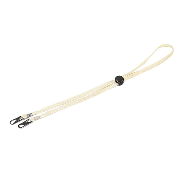 1PC Mask Hanging Rope Face Mask Lanyard Disposable Beige