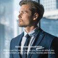 SAIYA T70 ANC Pro Wireless Earphone with LED Screen Wireless Earbuds Bluetooth Headphones Active Noise Cancelling Earbuds Hi-Fi Stereo Ear Buds LED Power Display in-Ear Headphones with Charging Case Earphones for iPhone Android,Music Game (Black). 