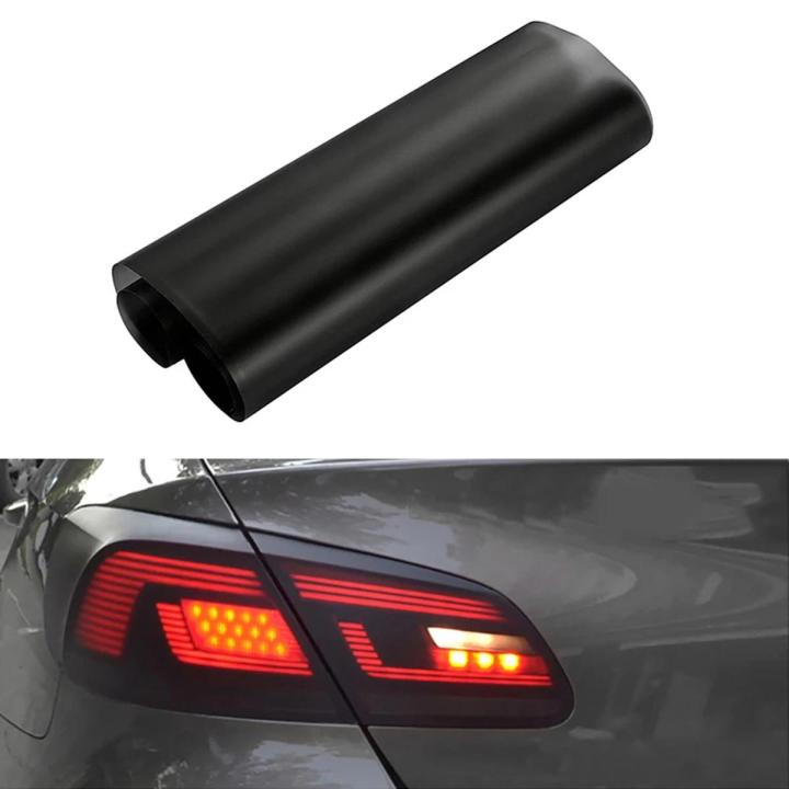 30cmx150cm Matte Light Black Car Headlight, Brake light Tint Vinyl Sticker, Car Lights Decoration Sticker by Sticker Saloon