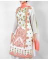 White With Multicolor Embroidered Ladies Suit Emo-29611. 