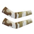 【KuaKe Mall】Fietsen Arm Sleeve Warmers Mannen Vrouwen Uv-bescherming Running Arm Basketbal Elleboog Fitness Camouflage. 