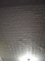 PVC 3D Moistureproof Background Wall Brick Sheet. 