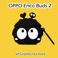 OPPO Enco Buds 2 Cartoon Silicone Earphone Case Cover Shock Resistant Protection for OPPO Enco Buds 2. 